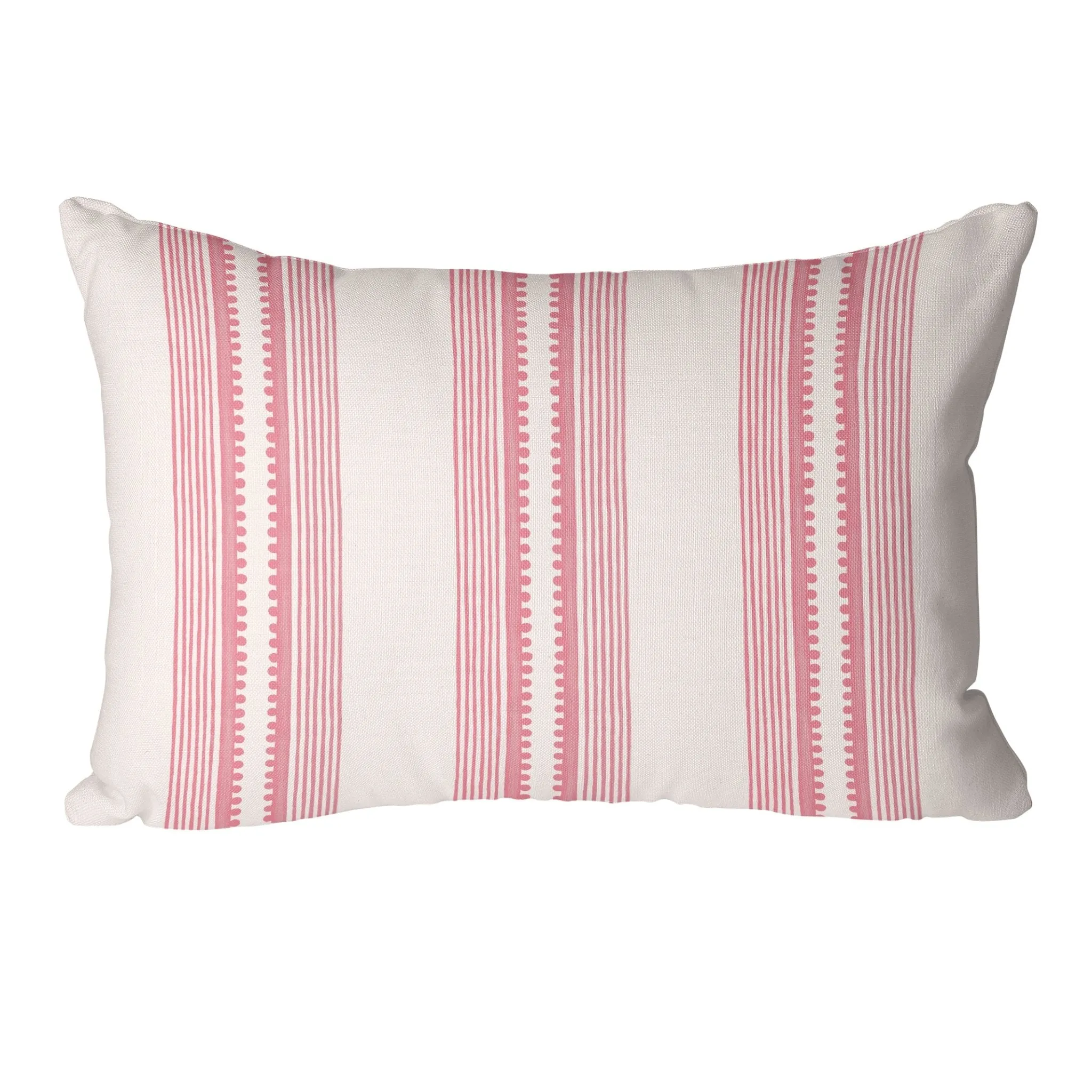 Sophisticated Stripe Pillow Cover in Pink