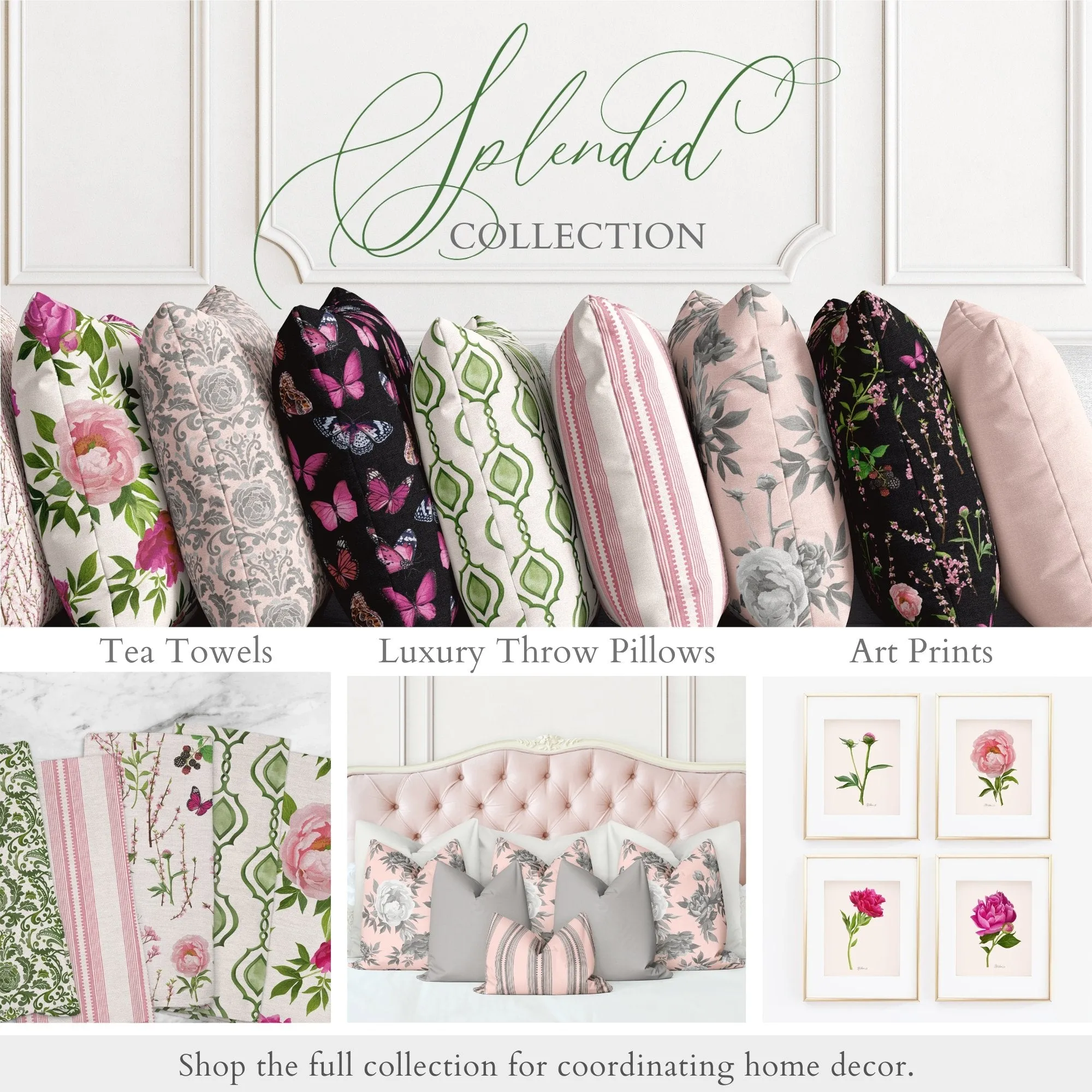 Sophisticated Stripe Pillow Cover in Pink