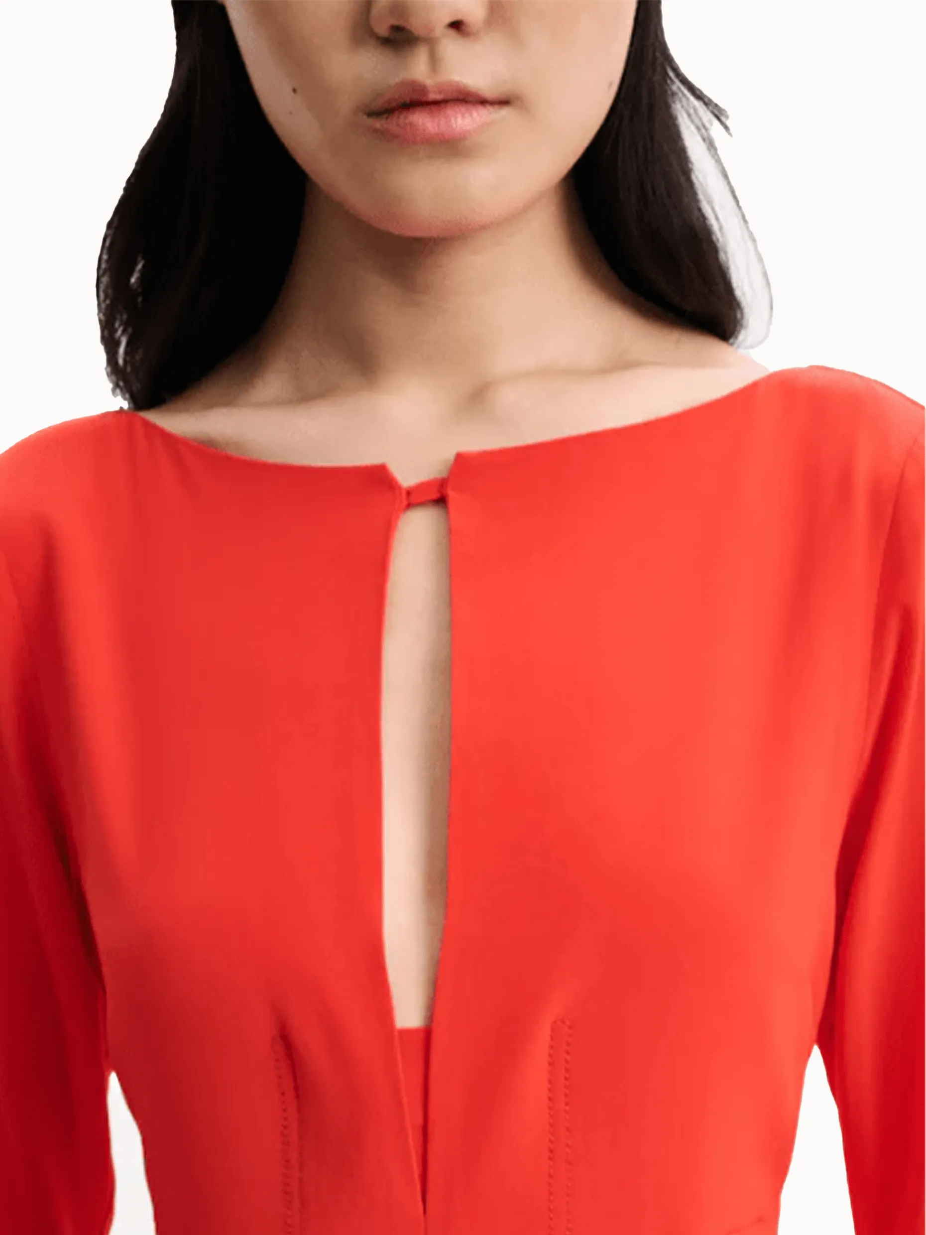 Sophisticated Volumes Dress