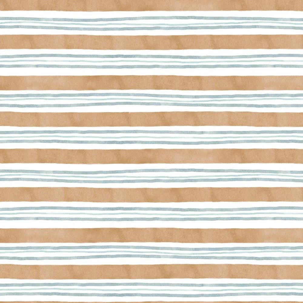 Stripes- Soft Sweatshirting-Apricot