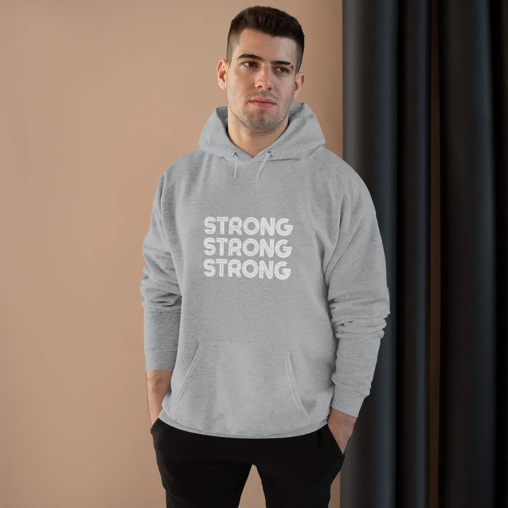 Strong Unisex EcoSmart® Pullover Hoodie Sweatshirt