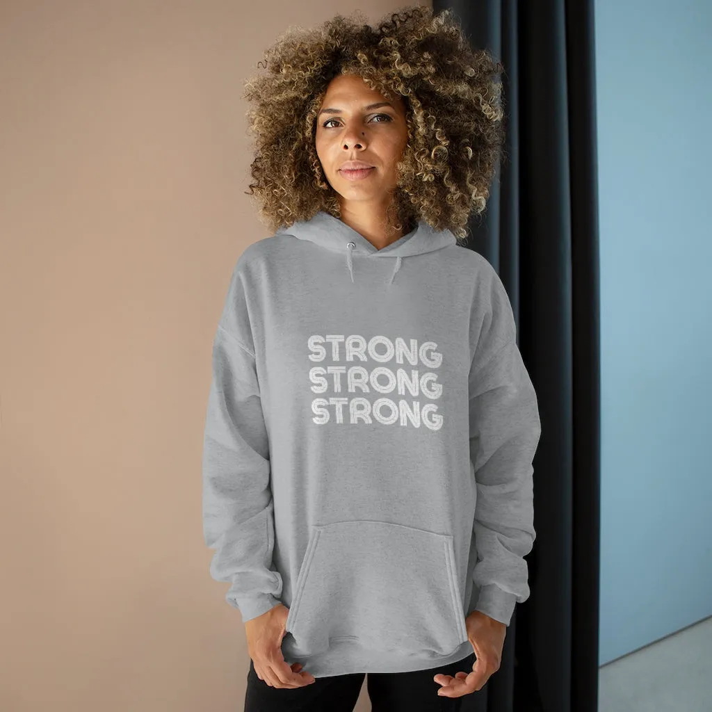 Strong Unisex EcoSmart® Pullover Hoodie Sweatshirt