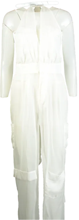 The Dolls House White Jumpsuit UK M