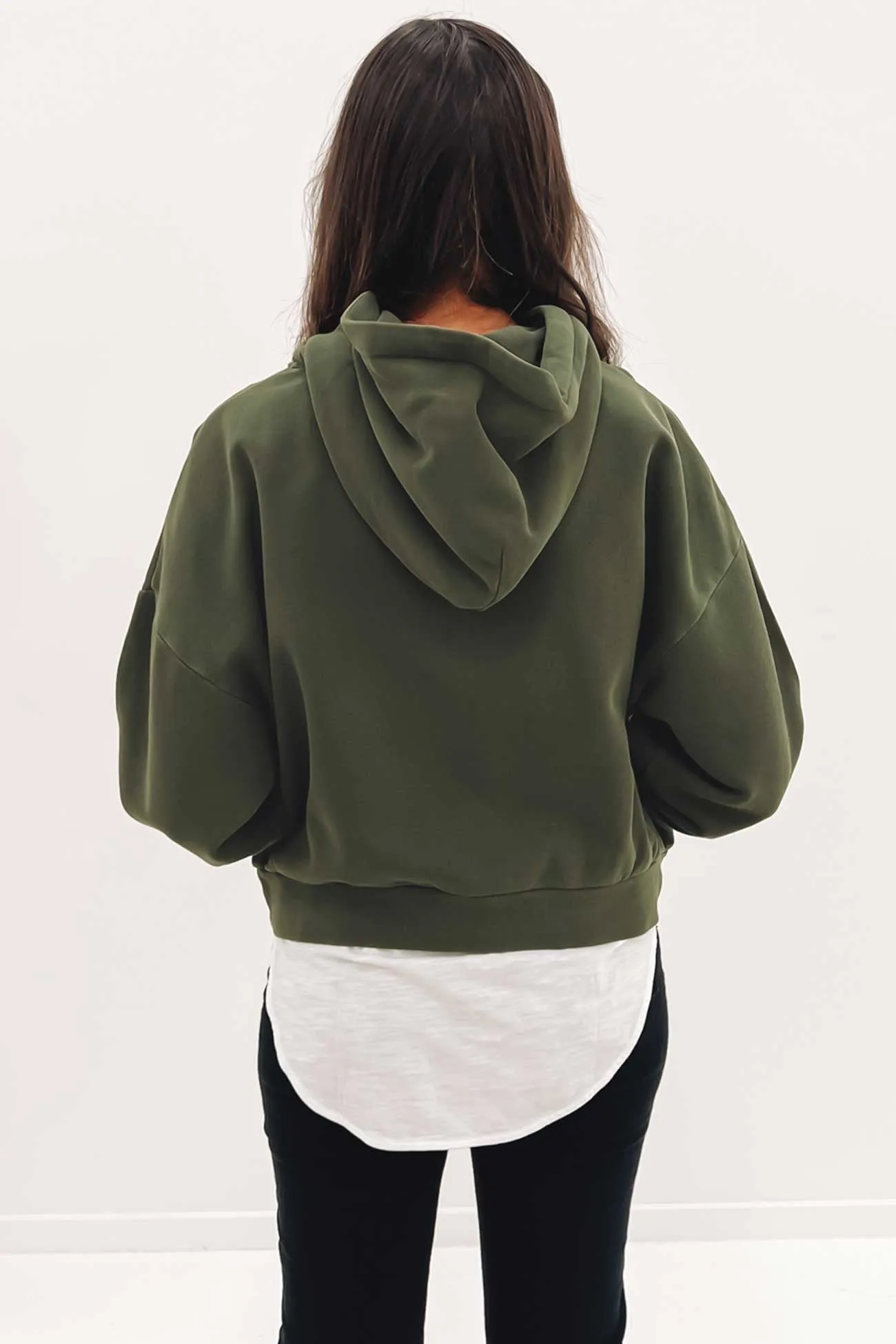 Trail Hoodie Flight Green