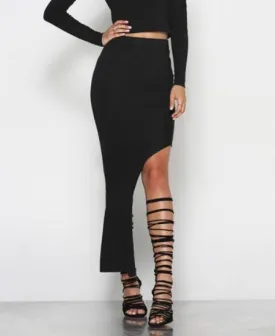 Tulip Knit Skirt