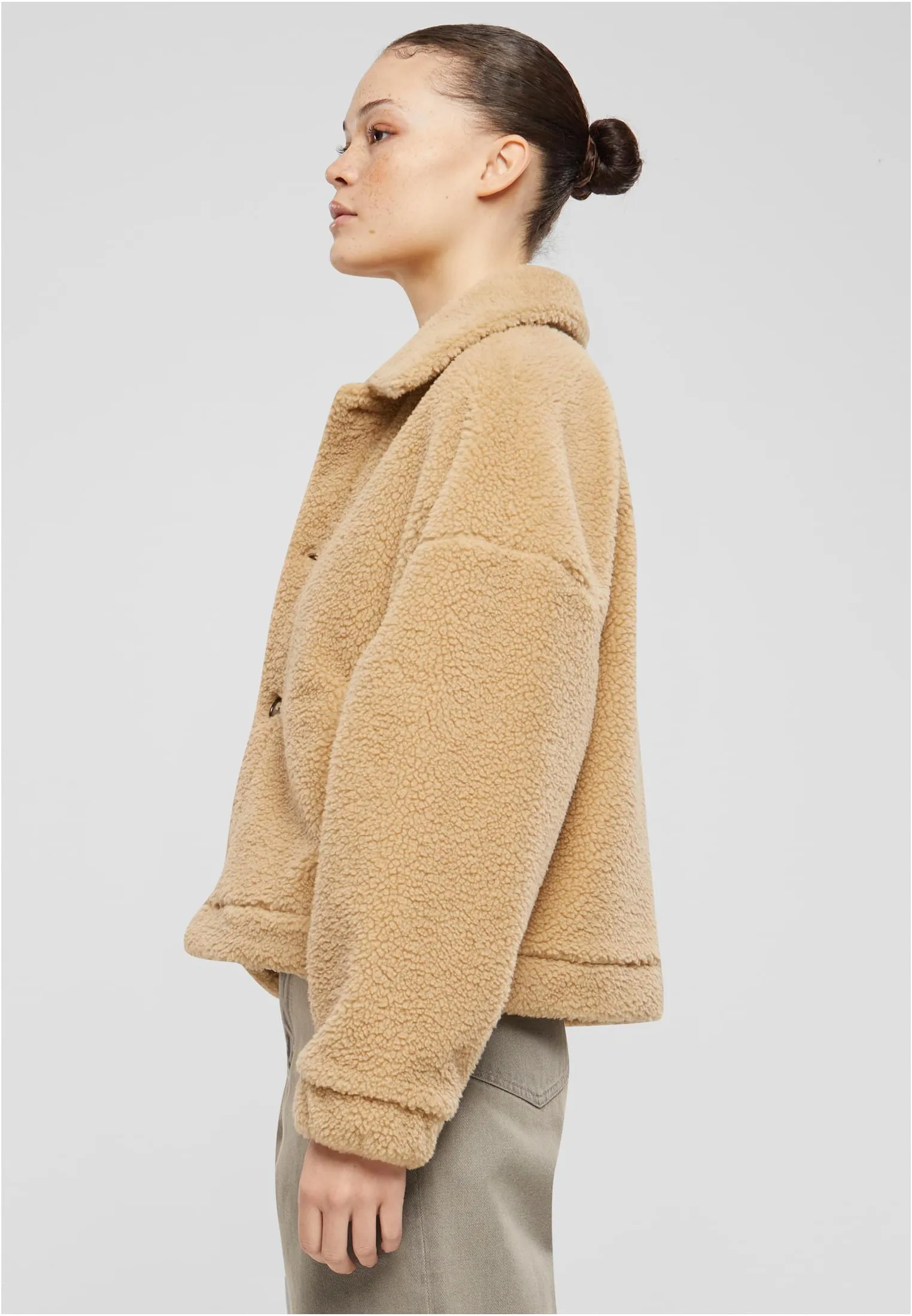 UC Short Sherpa Button Jacket