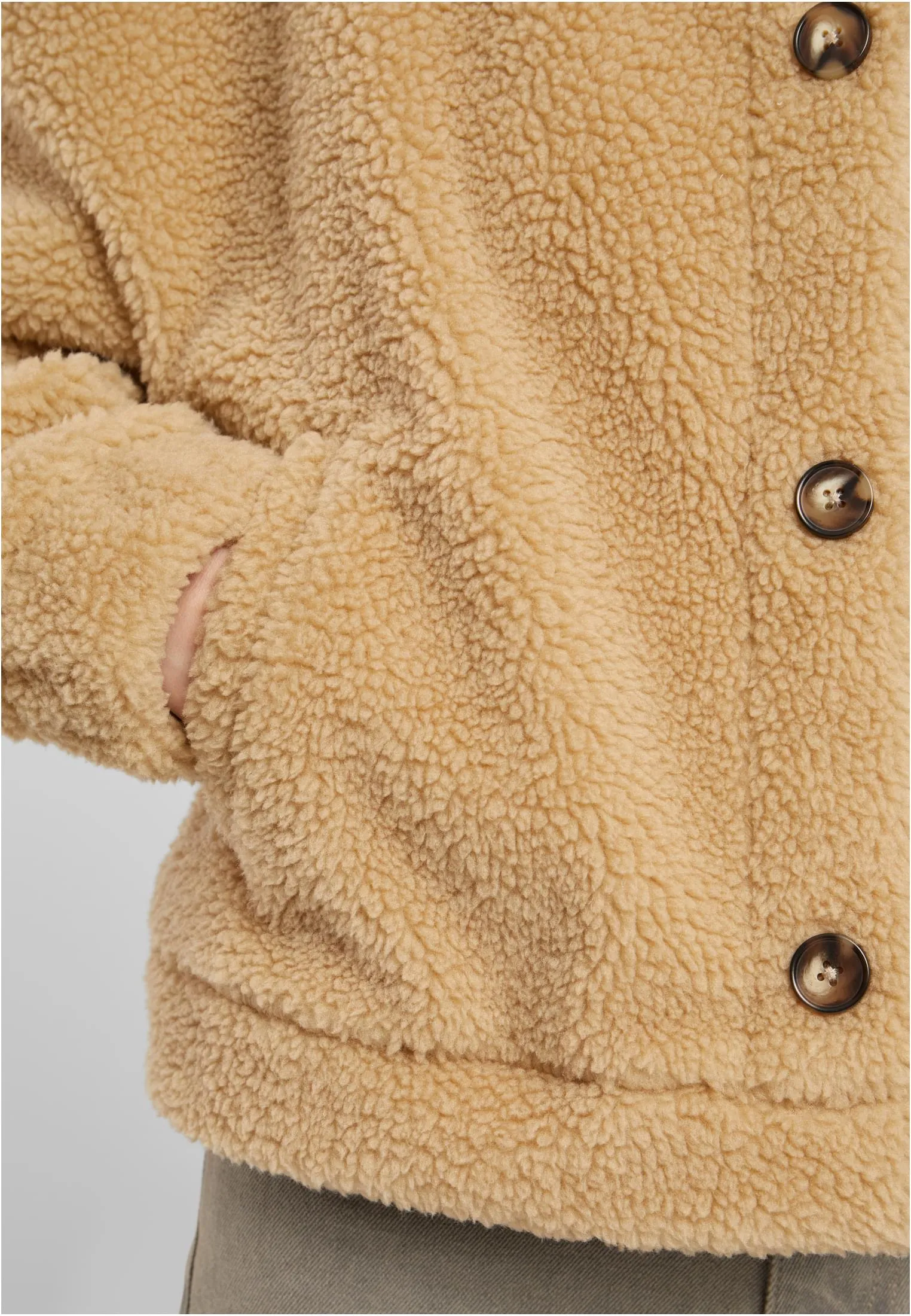 UC Short Sherpa Button Jacket