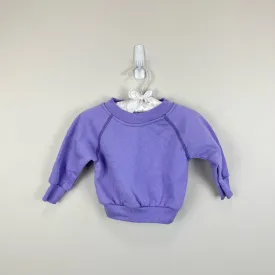Vintage Garanimals Purple Sweatshirt 12 Months USA