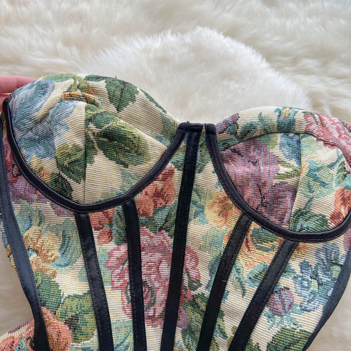 Vintage Oil Print Sheath Dress