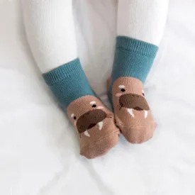 Zoo Walrus Non-Slip Socks 2206V1